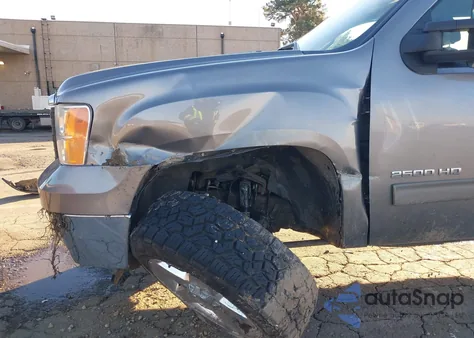 2012 GMC Sierra 2500Hd Slt из США, поврежденный, VIN 1GT121CG7CF177286